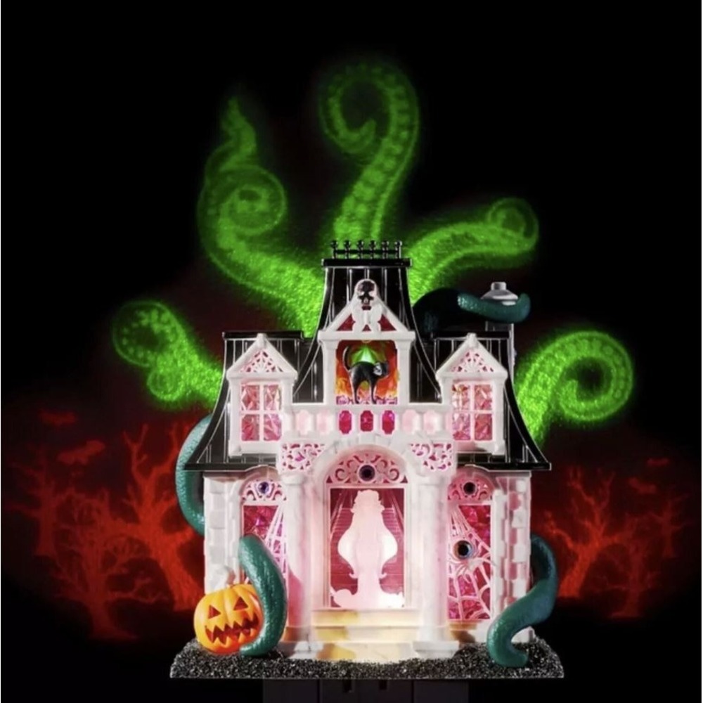 NEW Bath & Body Works Wallflowers Plug In Haunted Chateau Light Up PROJECTOR